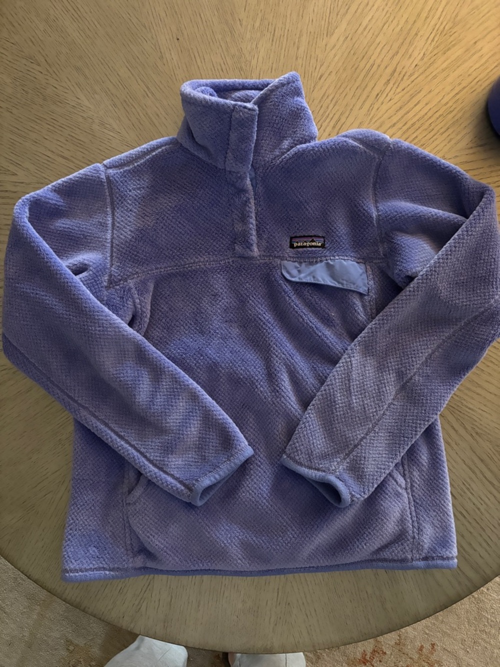 Patagonia Women's Re-Tool Snap-T® Pullover Purple - Violet Blue X-Dye